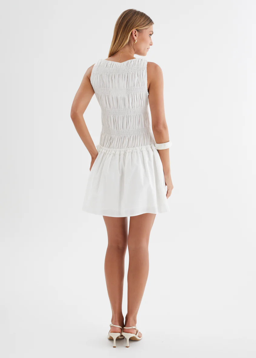 Zuleika Dress - Off White - Image 8